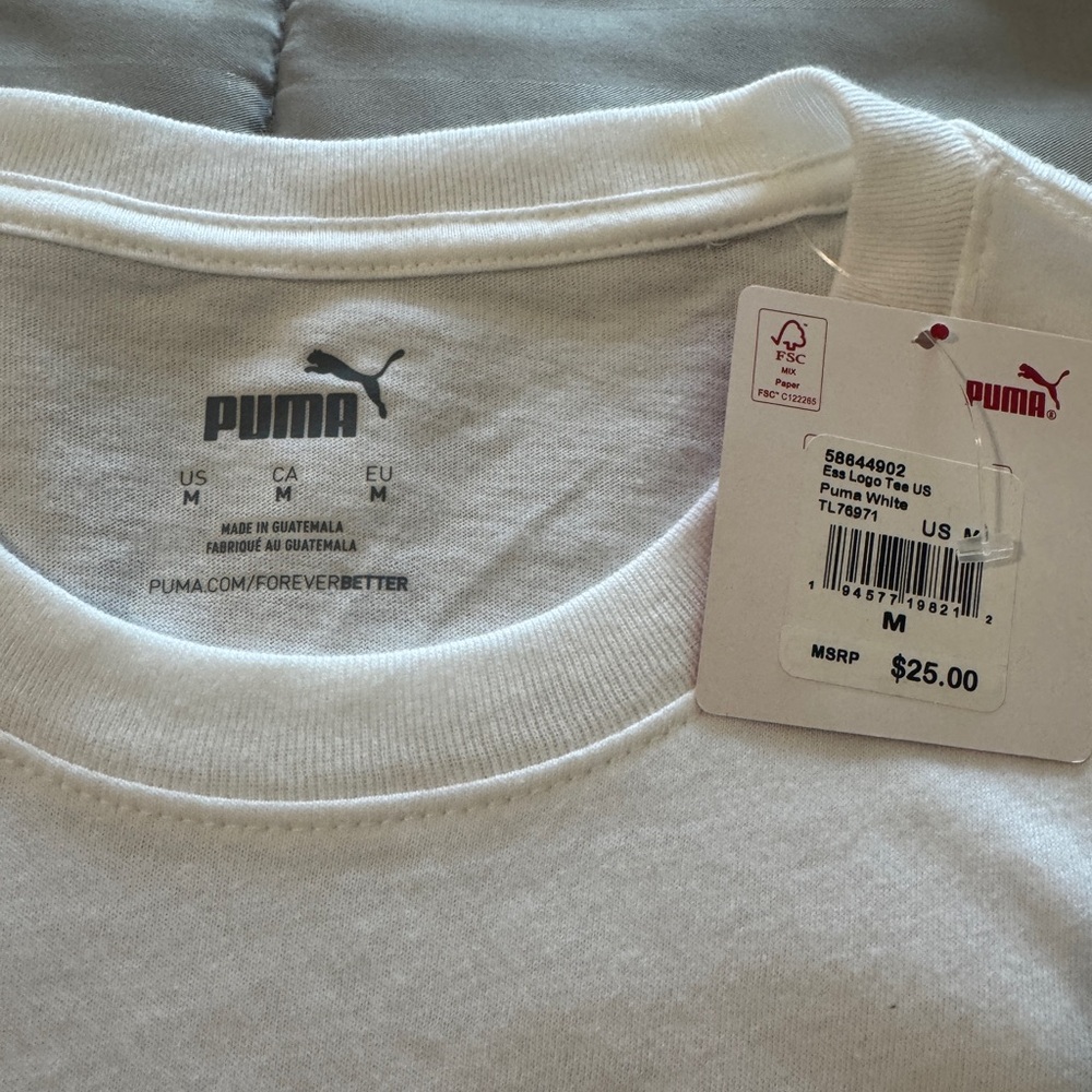 Men's Puma Tee Size M